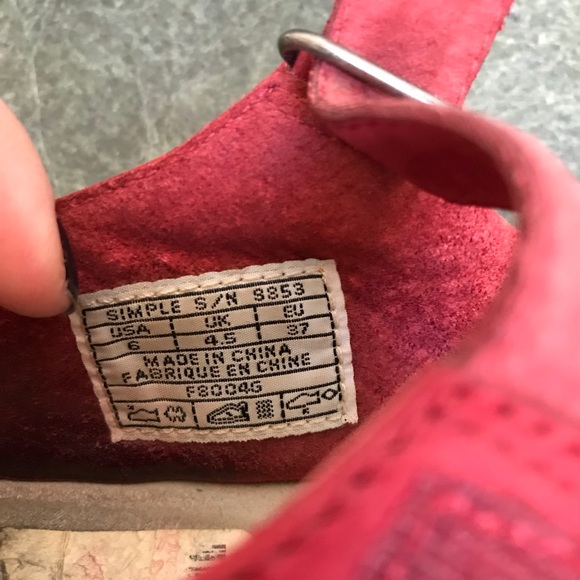 Red Mary-Jain flats 🥿 - Picture 3 of 6